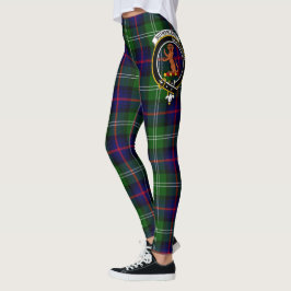 Legging Scotstee Clan Sutherland Crest Tartan Women