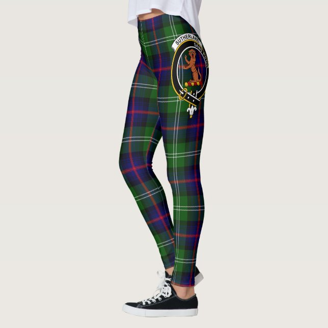 Legging Scotstee Clan Sutherland Crest Tartan Women (Esquerda)