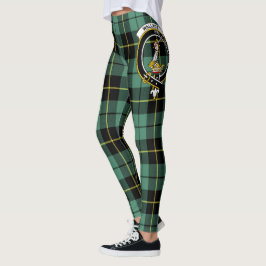 Legging Scotstee Clan Wallace Antiga Crest Tartan Women