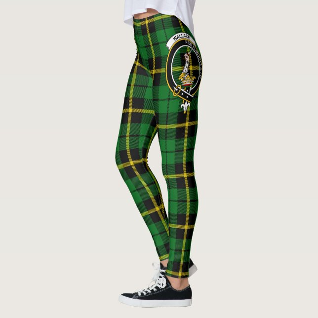 Legging Scotstee Clan Wallace Crest Tartan Women (Esquerda)