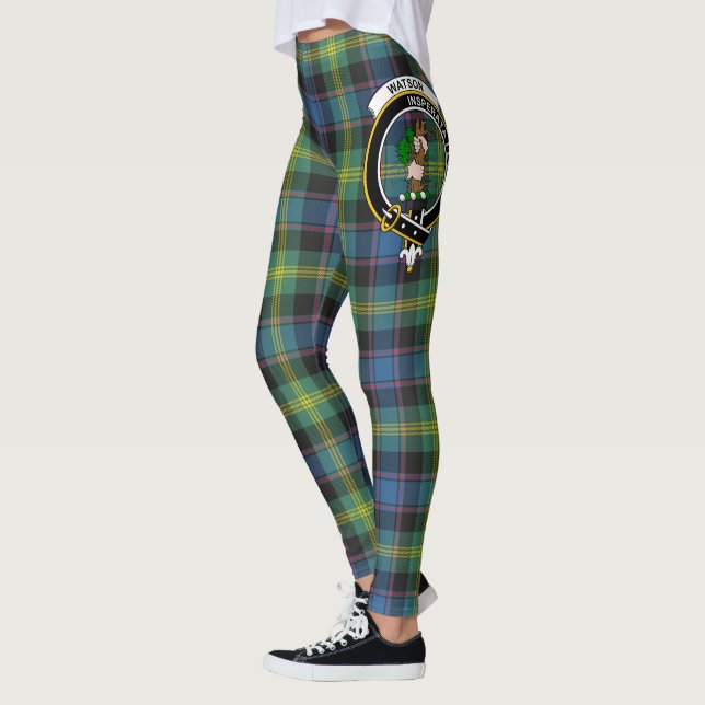 Legging Scotstee Clan Watson Antiga Crest Tartan Women (Esquerda)