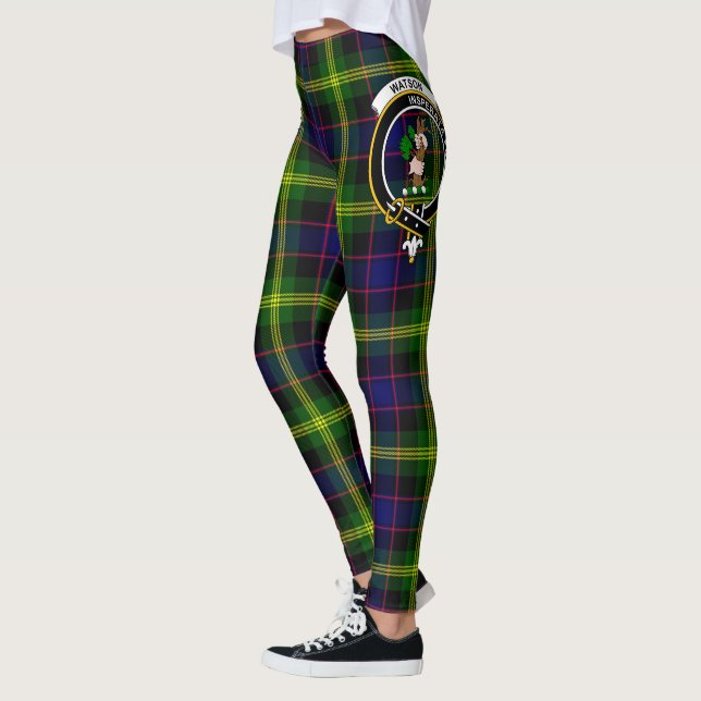 Legging Scotstee Clan Watson Modern Crest Tartan Women (Esquerda)