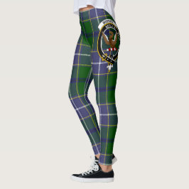 Legging Scotstee Clan Wishart Hunando Crest Tartan Women L