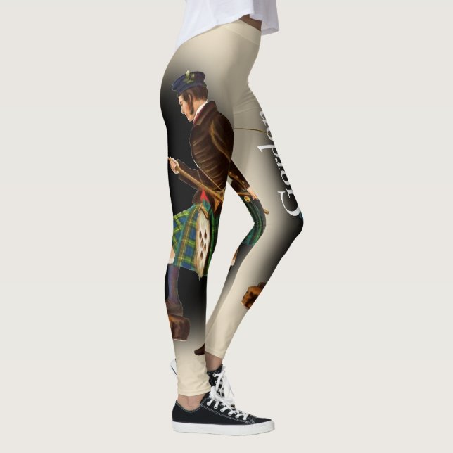 Legging Scottish Clan Gordon By R. R. McIan (Direita)