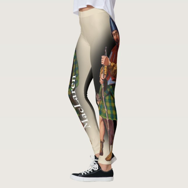Legging Scottish Clan MacLaren By R. R. McIan (Esquerda)