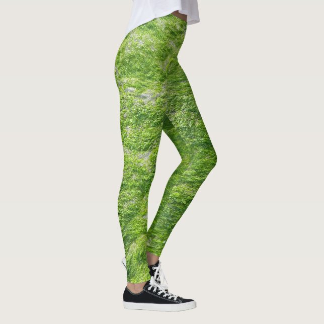 Legging Sea Moss Green Nature NSea Coastal Cute Girly (Direita)