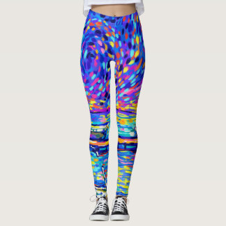 Legging Sebastian Inlet Cotton Candy Sky