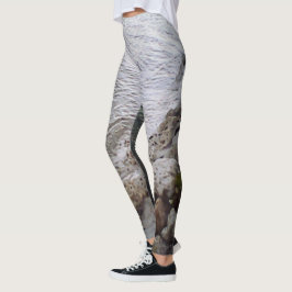 Legging Seixos Na Praia