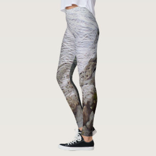 Legging Seixos Na Praia