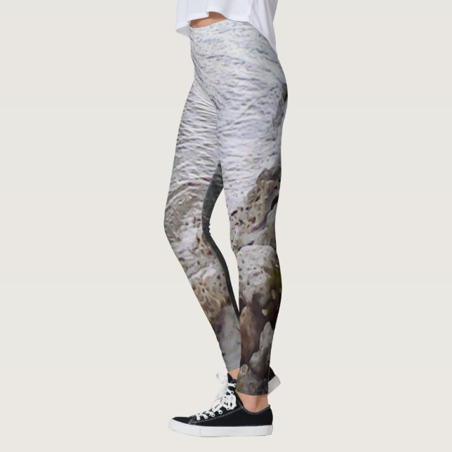 Legging Seixos Na Praia (Esquerda)
