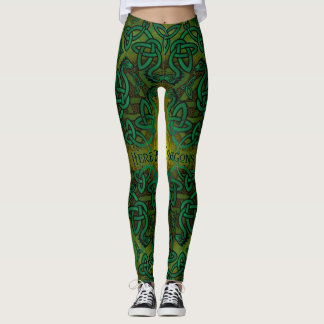Legging Seja aqui dragões