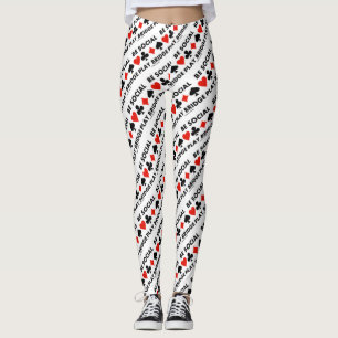 Legging Seja Social Play Bridge Quatro Cards Conselhos