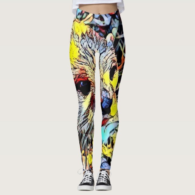 Legging Seleção de Cor - Exterior (Frente)