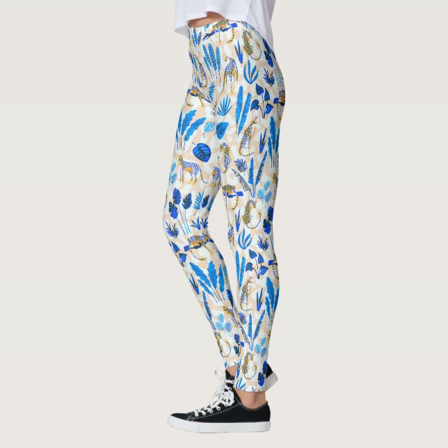 Legging Selva Tropical Leopardo (Esquerda)