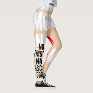 Legging Sem Desconforto Emocional Sem Alteração