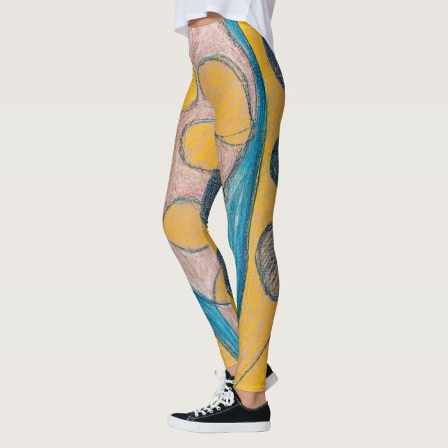 Legging Sem título, 1908 por Hilma af Klint (Esquerda)