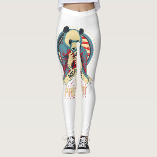 Legging senhor panda para presidente