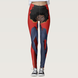 Legging Senhora do super-herói