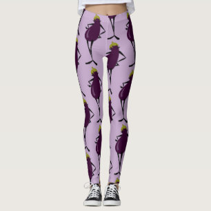 LEGGING SENHORA GRÁFICA ENGRAÇADA TESTE PADRÃO CANELEIR