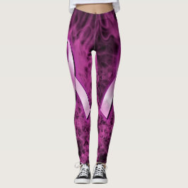 Legging Sensibilização do Cancer da Mama