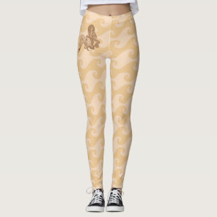 Legging Sentando Sereia Beige