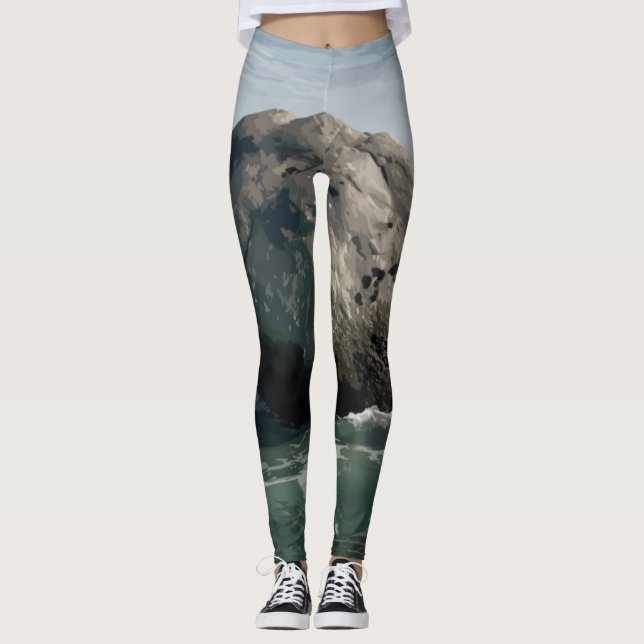 Legging Sentinel do Oceano (Frente)