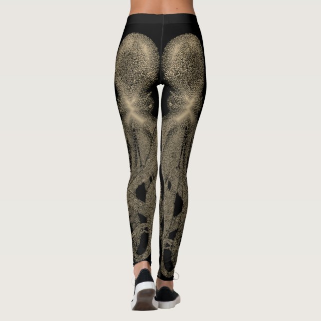 Legging Sepia Dupla no polvo Black Vintage (Verso)
