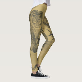 Legging Sepia Tiger e Bamboo