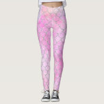Legging sequência de faísca da sereia rosa púrpura<br><div class="desc">sequência de faísca da sereia rosa púrpura</div>