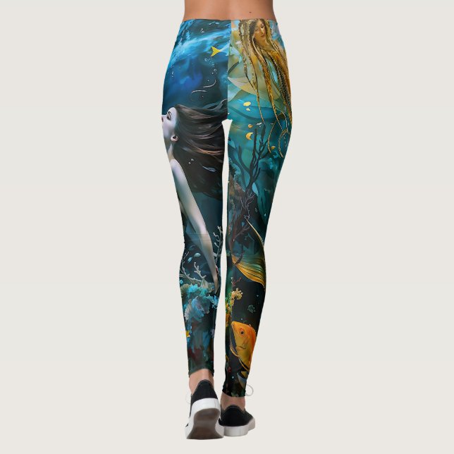 Legging Seraphina - Linda Sereia Mística (Verso)