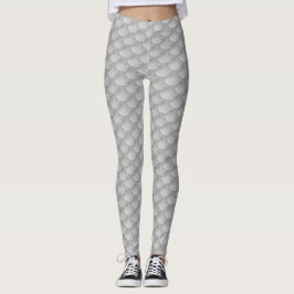 Legging Sereia de Escama de Peixe