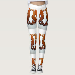 Legging sereia gêmea do redhead