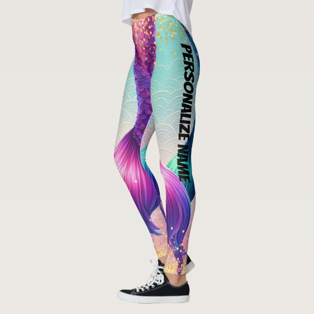 Legging Sereia PERSONALIZAR (Esquerda)