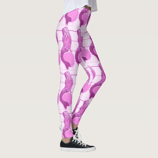 Legging sereia roxa (Direita)