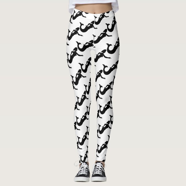 Legging Sereia Silhouette Thunder_Cove (Frente)