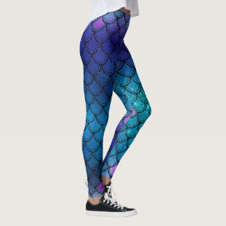 Legging Sereia Sparkly do brilho