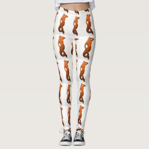 Legging sereia tan do redhead