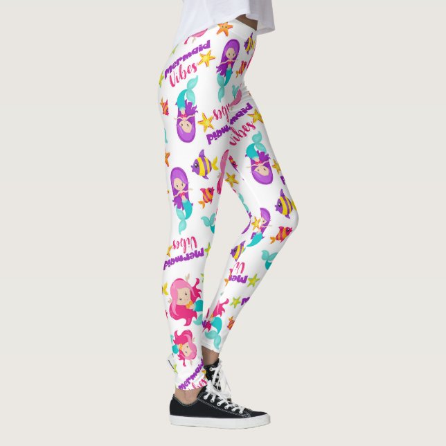 Legging Sereia Vibes - Pernas (Direita)
