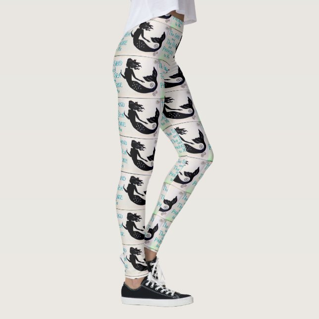 Legging sereias da areia e do mar (Direita)