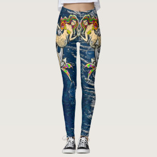Legging Sereias Ligadas - Design náutico para Pavimentos d