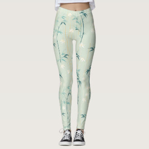 Legging Serena Flor de Bambu Asiática (8)