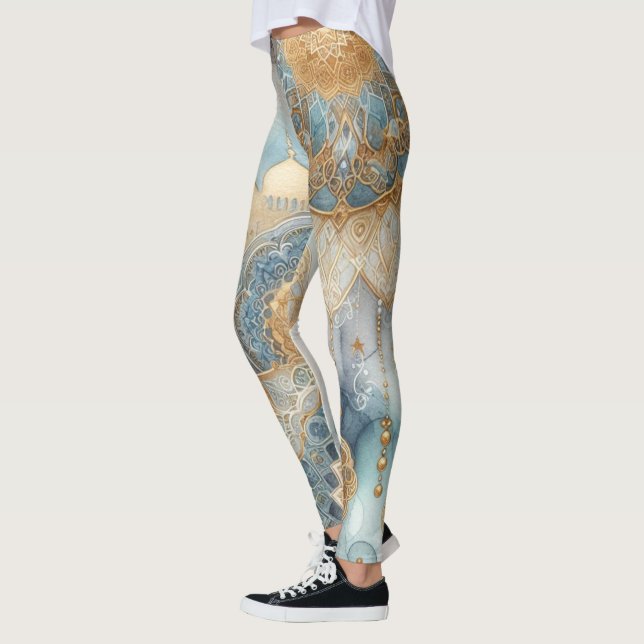 Legging Serenidade da Mesquita Moonlit para Ramadã (Esquerda)