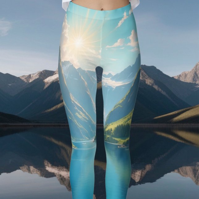 Legging Serenidade no Cênico de Fjords (Criador carregado)
