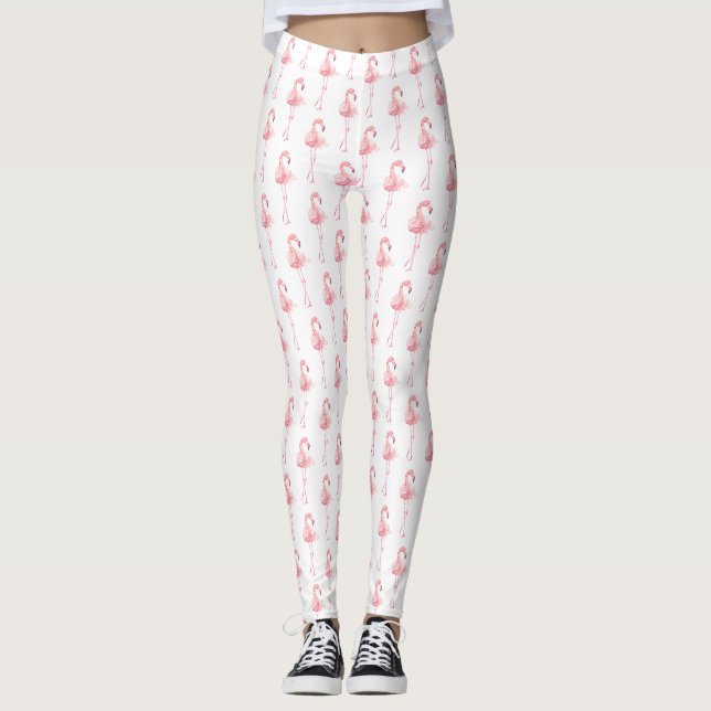 Legging Série Flamingo Ternura Design 2 (Frente)