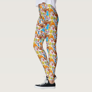 Legging Sesame Street Pals Doodley Patterno