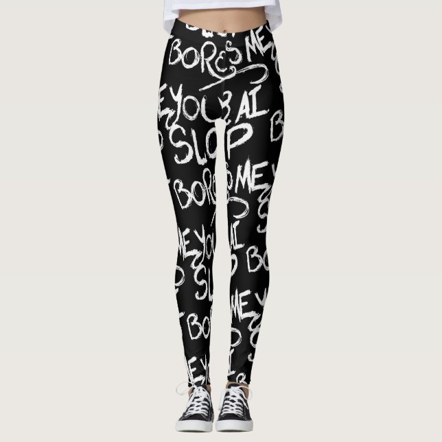 Legging Seu AI Slop Me Enche de Tédio (Frente)