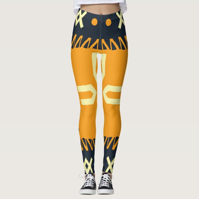 Legging Shawl Design: Praça Batik Indiana. (Frente)