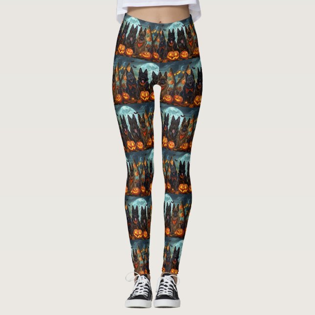 Legging Shepherd Halloween Spooky belga (Frente)