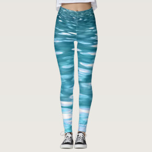 Legging Shimmer Teal