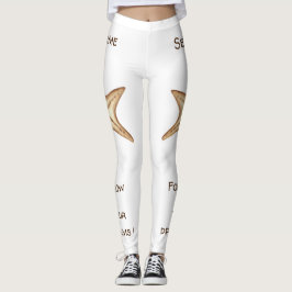 Legging Siga os seus sonhos com a aquarela Seatime Starfis